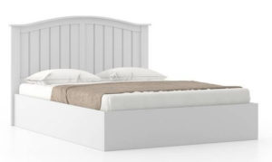 White Storage Bed